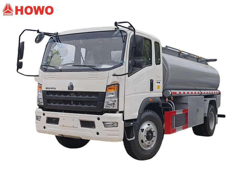 HOWO light fuel bowser truck