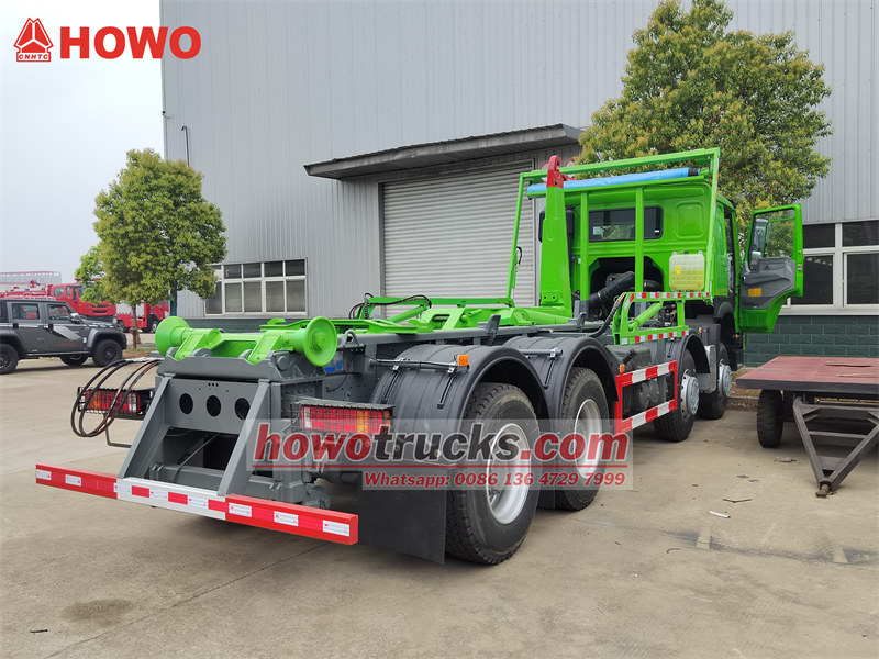 HOWO 26tons roll on roll off garbage truck