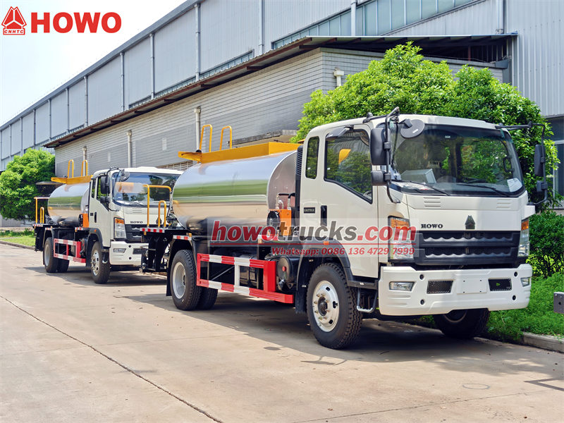  Howo light-duty asphalt distributor truck