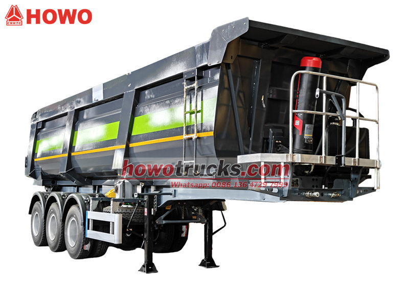  new 3 axle 4000CBM tipper body trailer