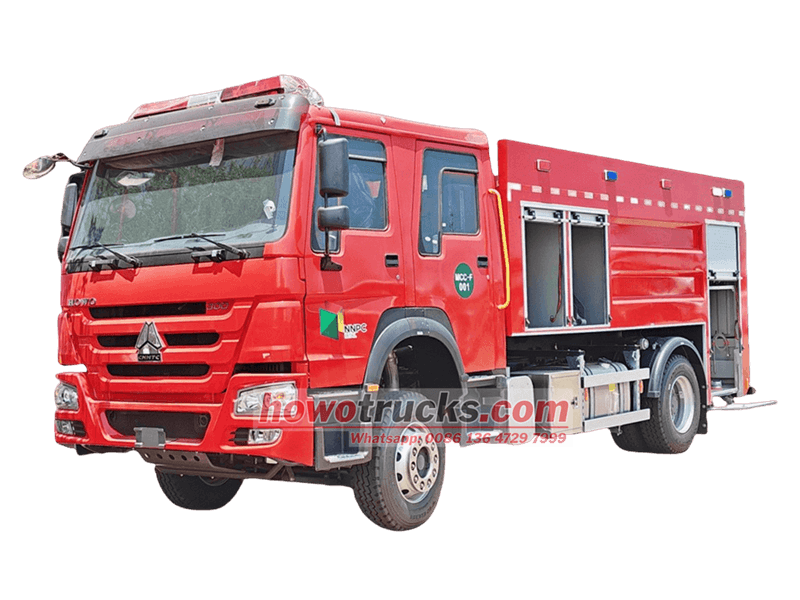 Howo waterbrandweerwagen