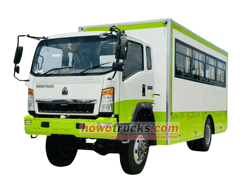 Howo 4x4 vrachtwagen