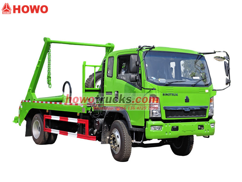 Howo skip loader garbage truck