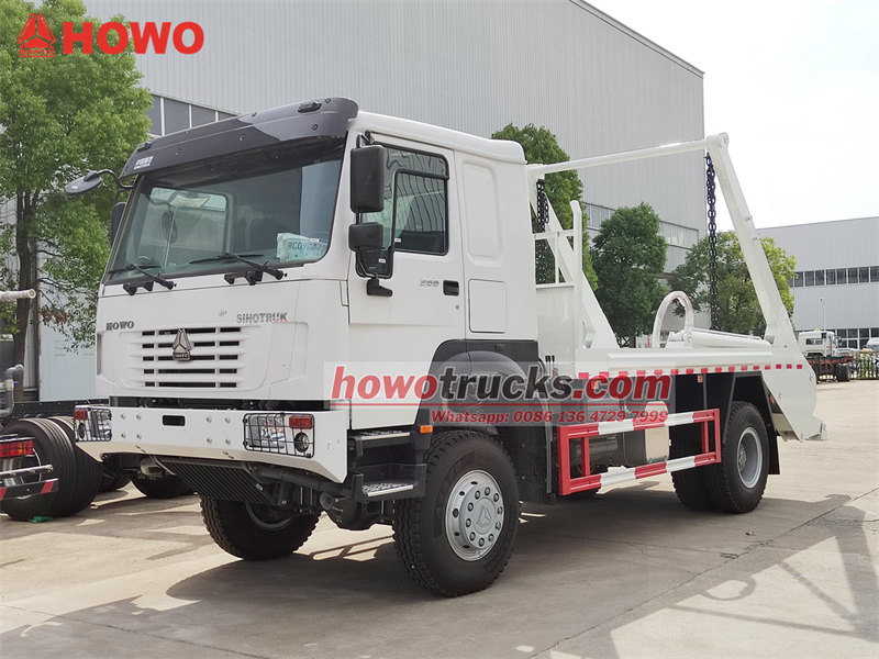 HOWO 4×4 AWD skip loaders
