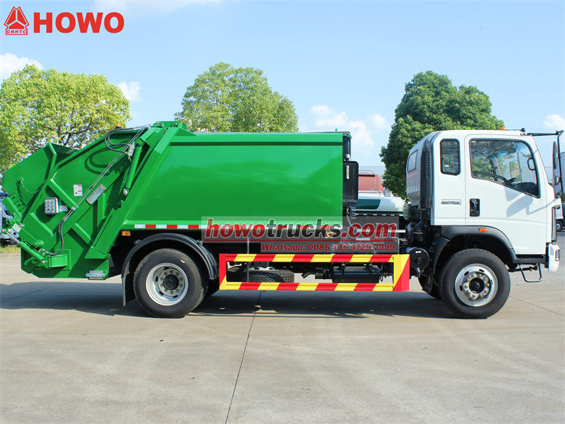 HOWO 20CBM garbage compactor truck