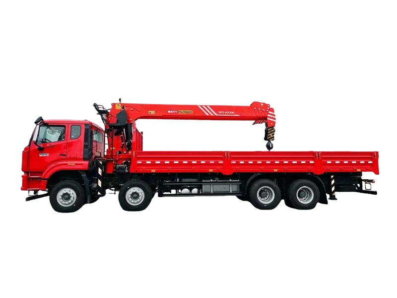 HOWO 8×4 truck with crane Palfinger
