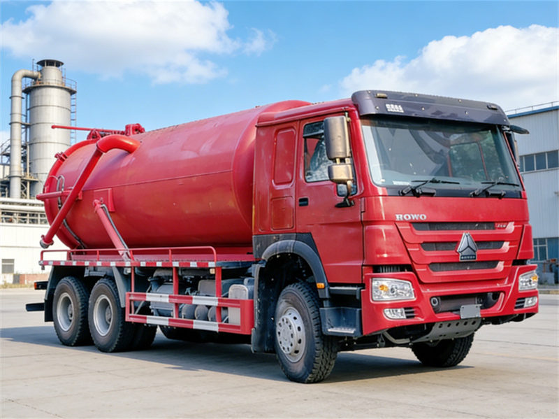 Howo vacuum tanker truck