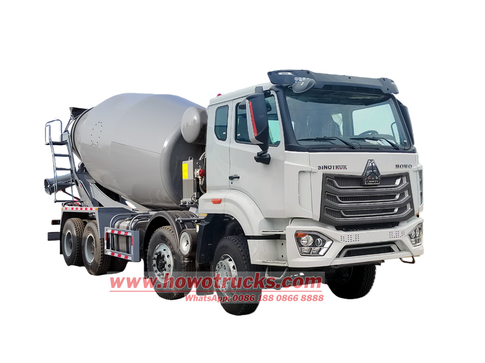 howo 8x4 16cbm mixer truck