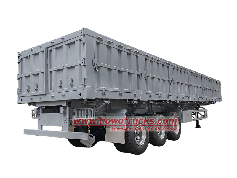Cargo box semi-trailer