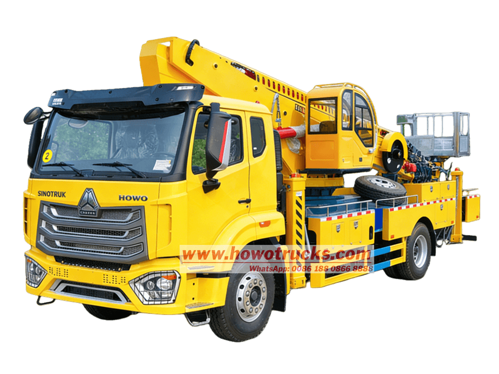 Gemeentelijke vrachtwagen van Howo