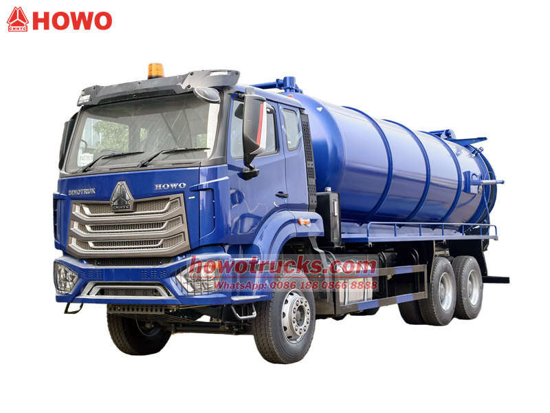 HOWO 6x4 sewage tank truck
