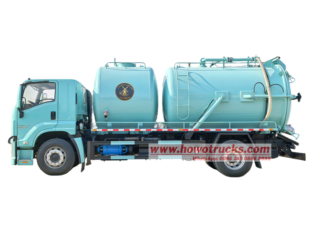 HOWO NX combined jetting truck