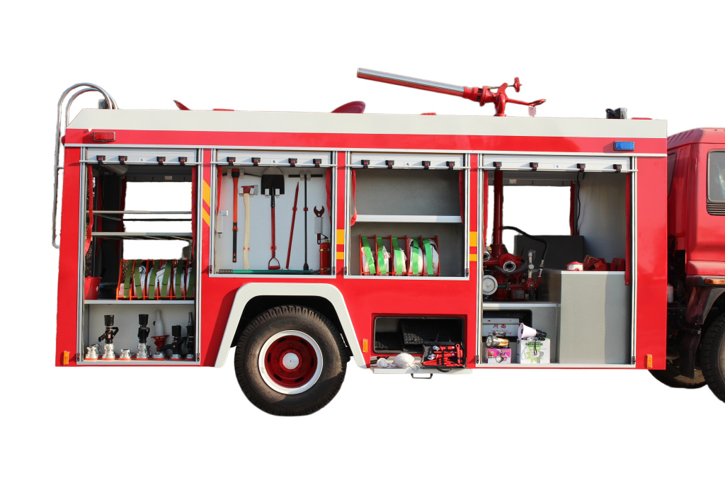 Lijst met accessoires voor de HOWO schuimwaterbrandweerwagen