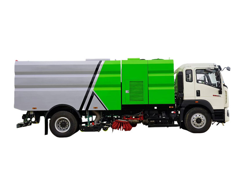 HOWO cleaning sweeper truck