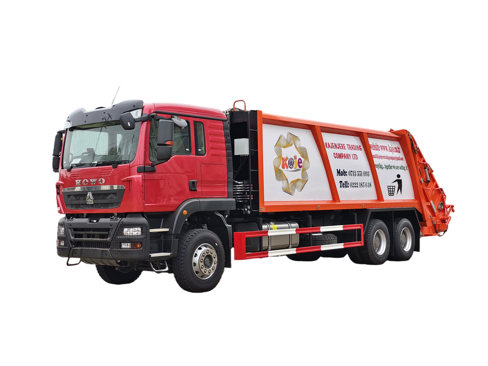 HOWO waste collection truck